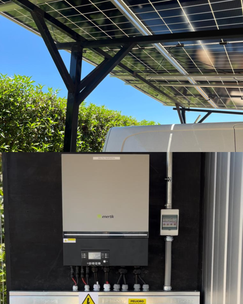 Estacionamiento solar